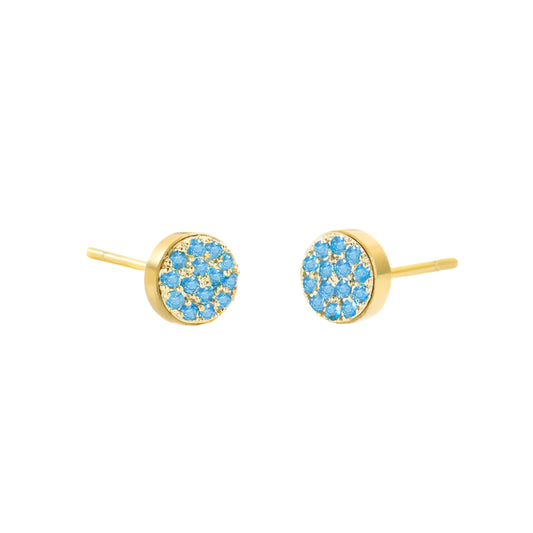 New Birthstone Pierced Earrings