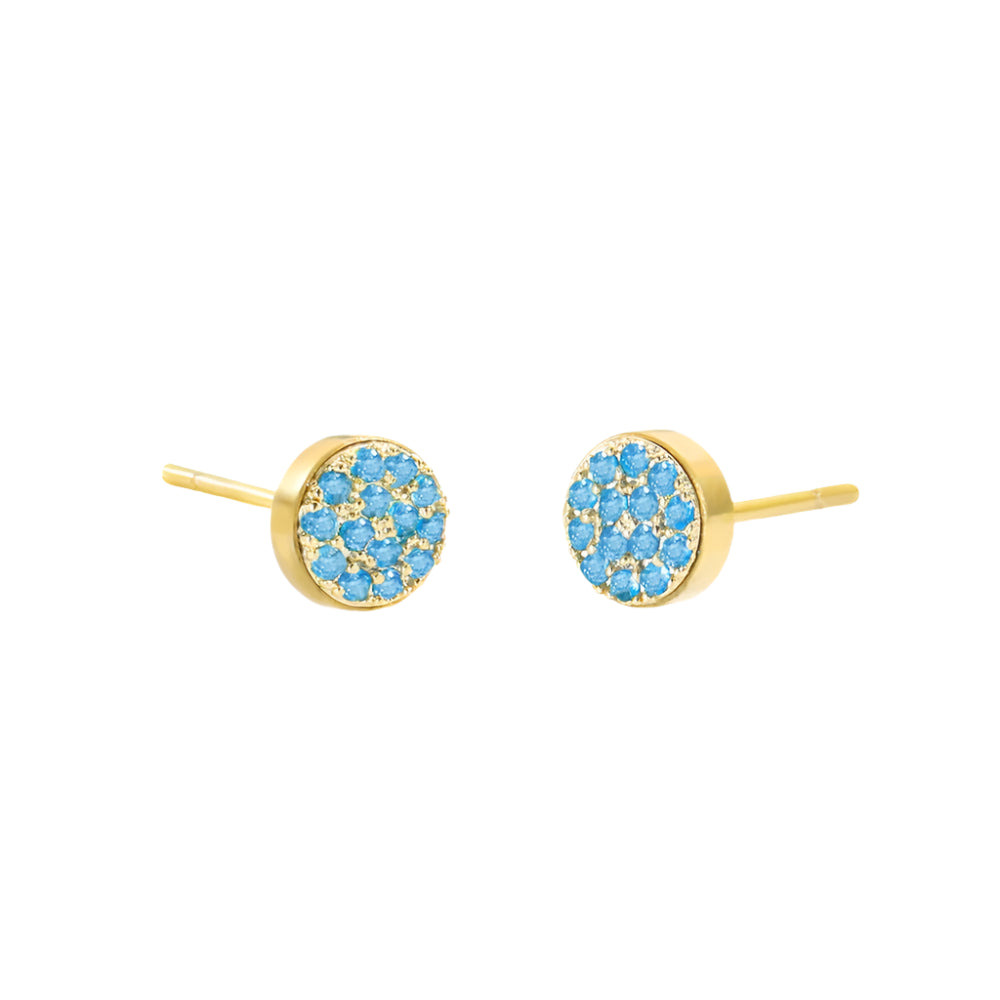 New Birthstone Pierced Earrings
