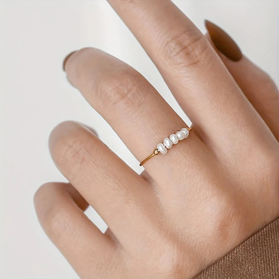 Freshwater Pearls Round Rings