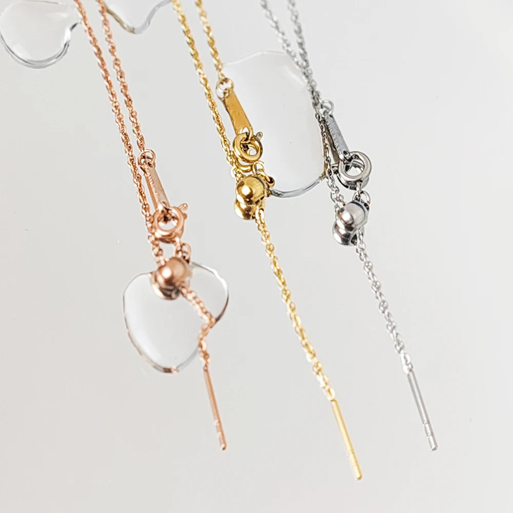 adjustable gold color chain bracelets for women
