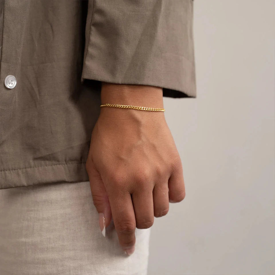 Classic Cuban Chain  Bracelet