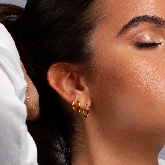 Round Glossy Earrings