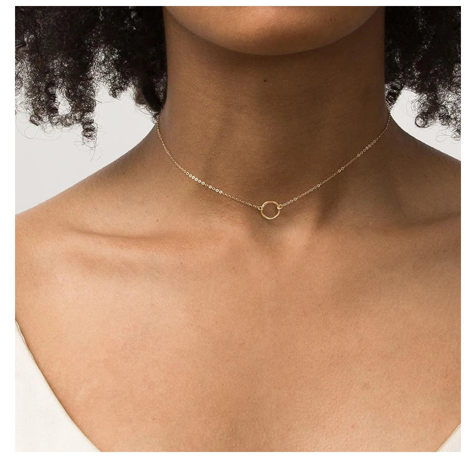 Minimalist Choker Necklace