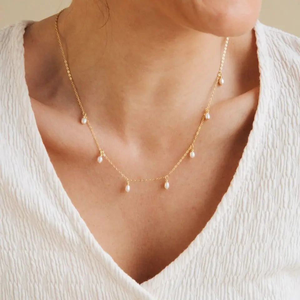 New Pearl Pendant Necklace