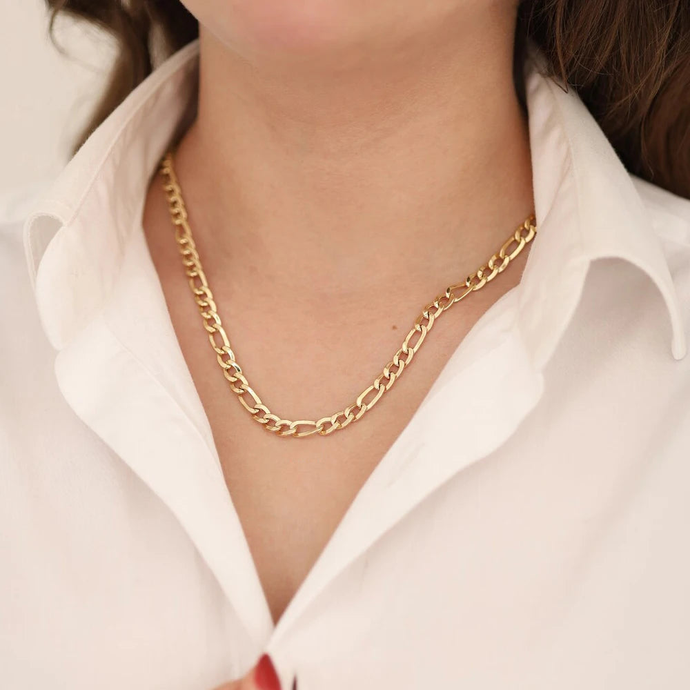 Figaro Link Chains Necklace