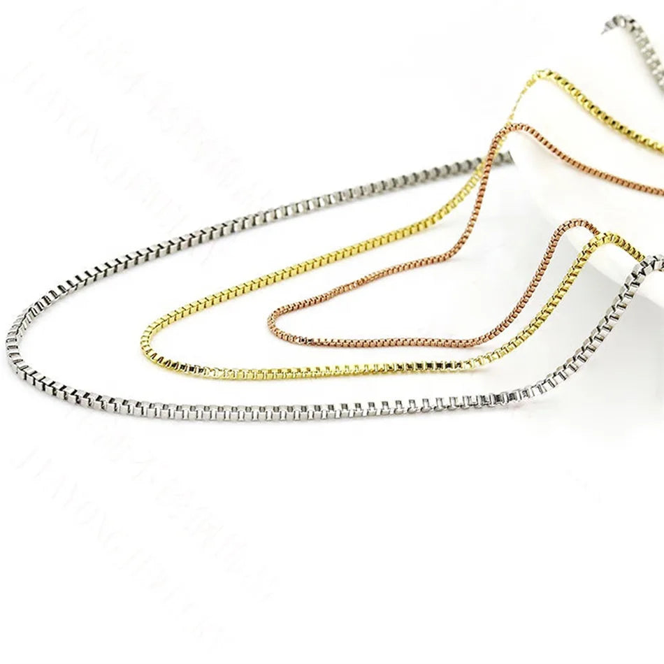 Snake Box Chain Chocker Necklace