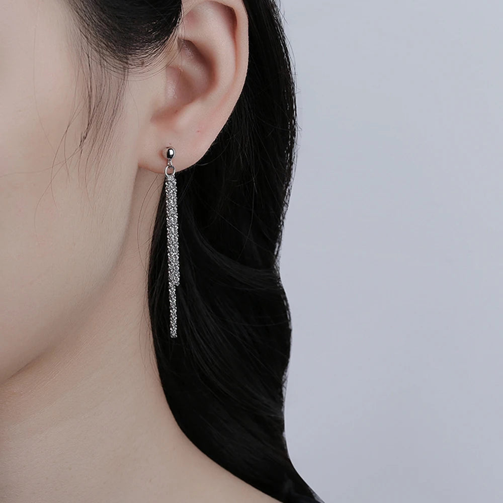 Cauliflower Chain Stud Earrings For Women
