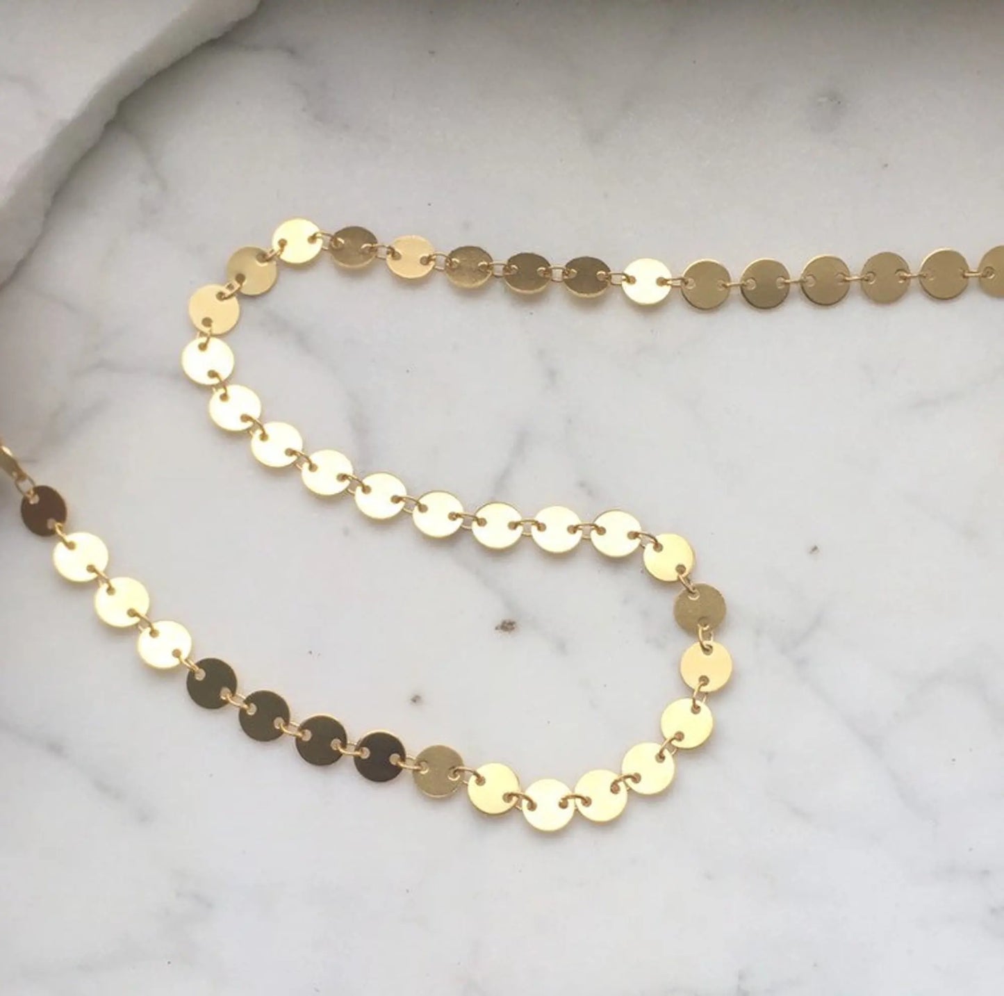 Gold Color Choker Necklace