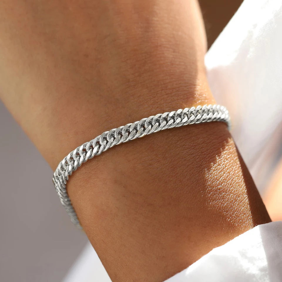 Silver Color Bracelets  Classic