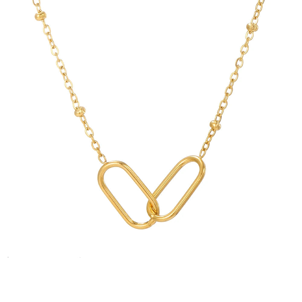 Hot Fashion Link Infinity Necklace