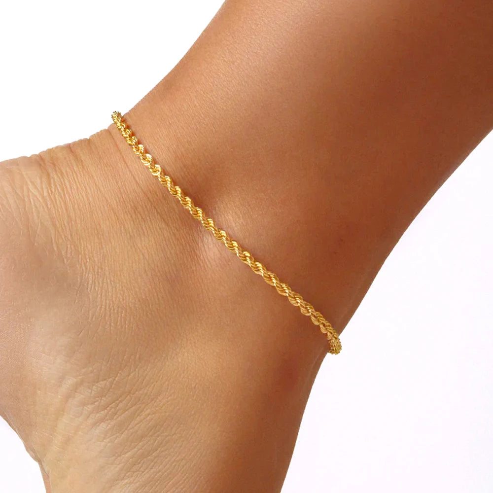 Rope Link Anklets