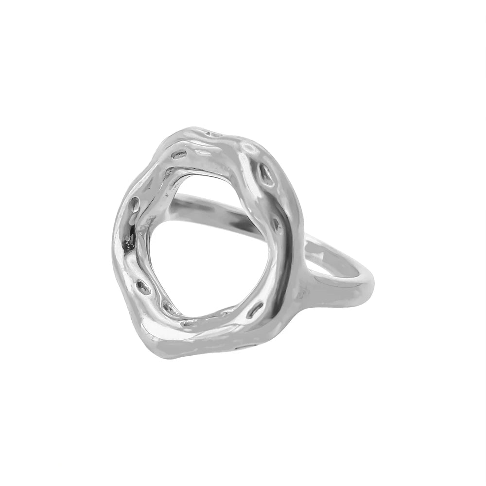 Openwork Heart Ring