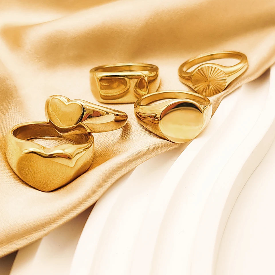 Couple Heart Ring