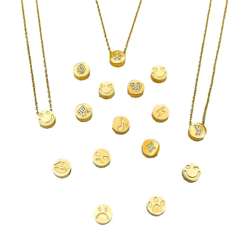 Simple Temperament Round Pendant Fashion