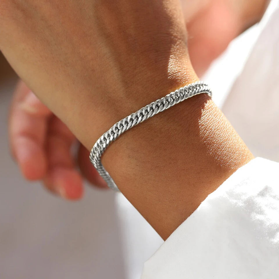 Silver Color Bracelets  Classic