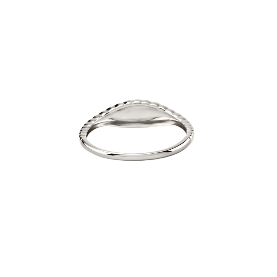 Simple Fashion Style texture  tail ring