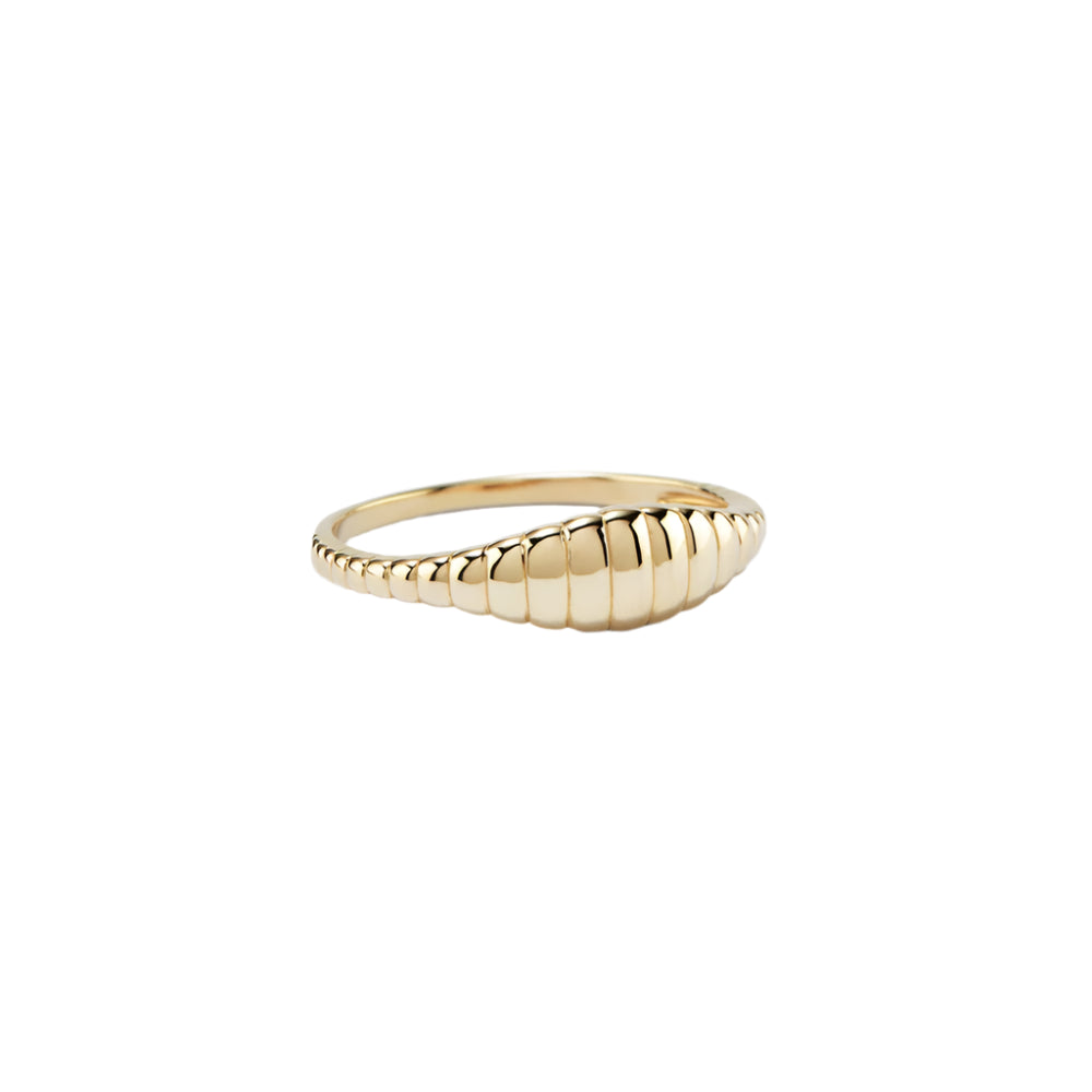 Simple Fashion Style texture  tail ring