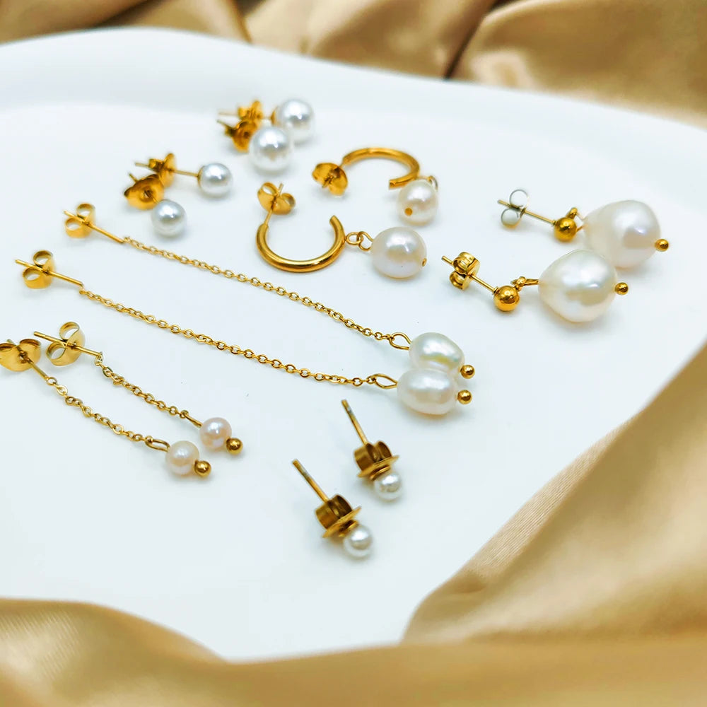 Freshwater Pearl Earrings
