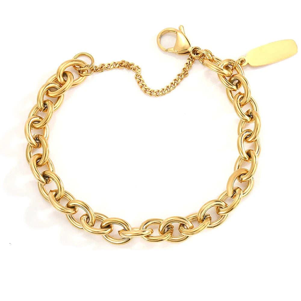 Punk  Bracelet Handmade Chain