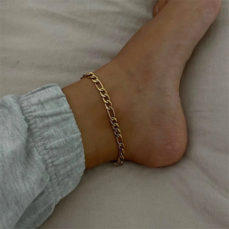 Franco Link Chain Anklets