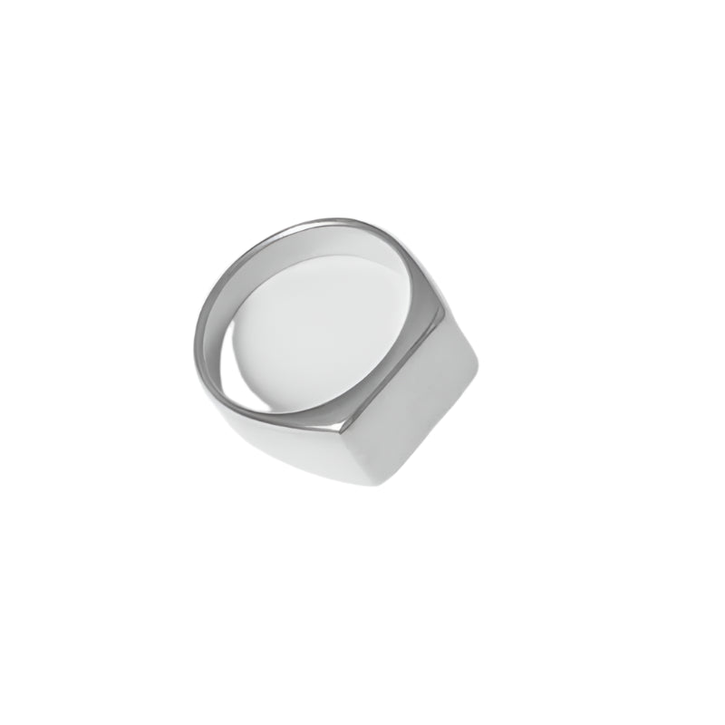 Punk Style Minimalist Round Ring