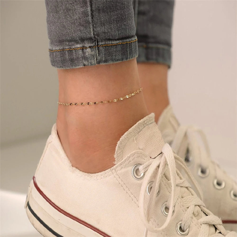 Fish Lips Chain Anklet