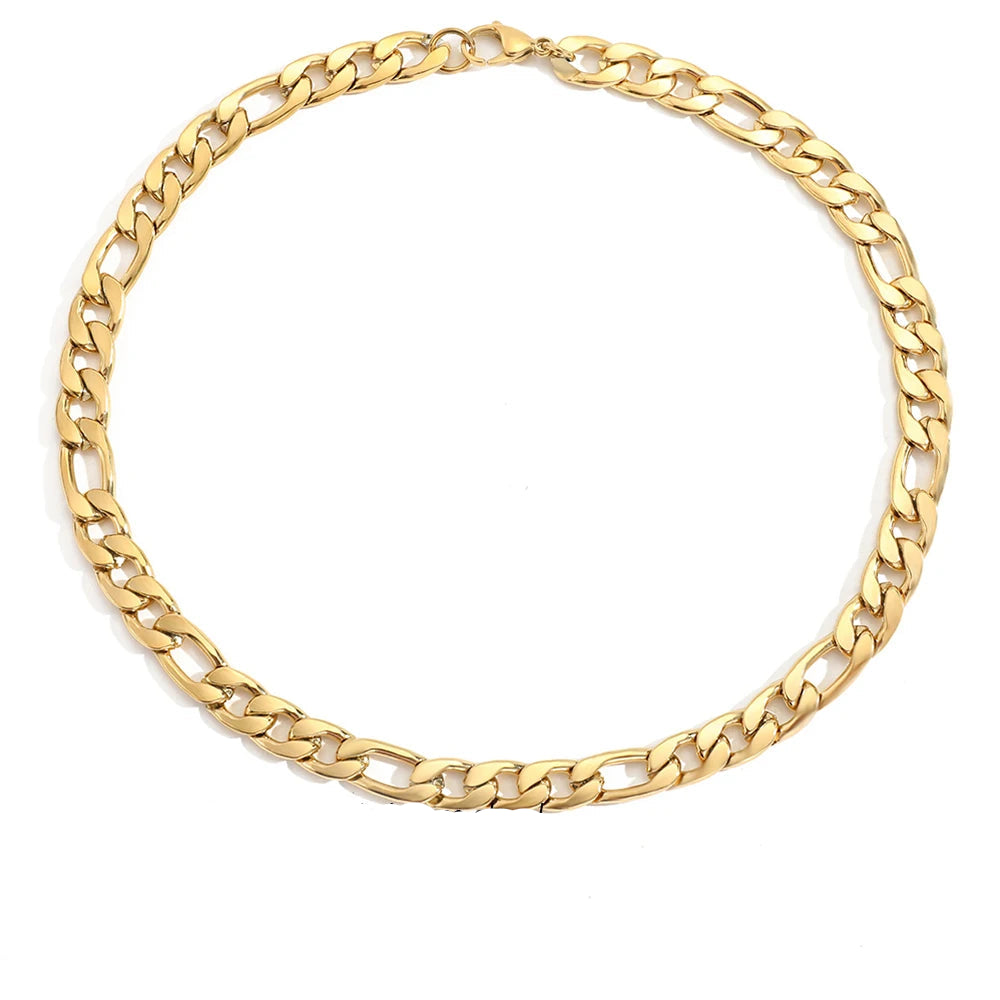 Figaro Link Chains Necklace