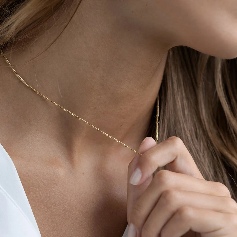 Chain Choker Necklace Women Chain Necklace