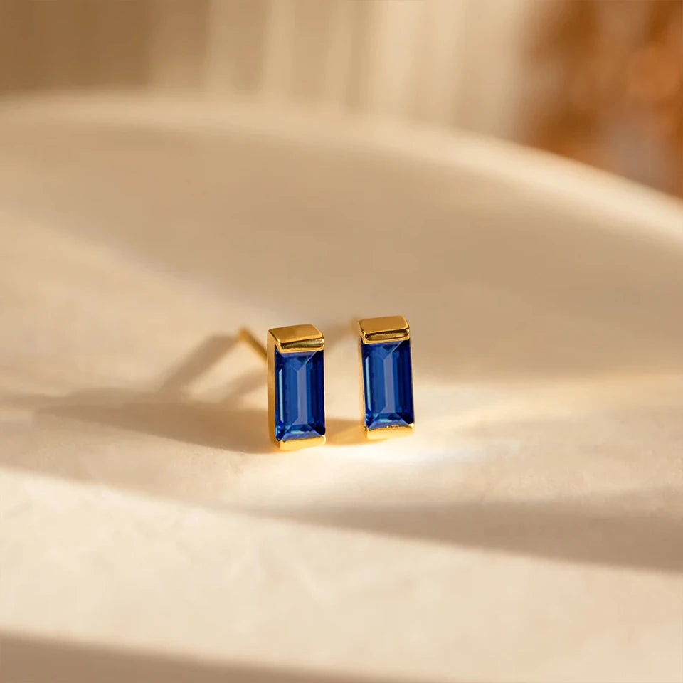 Colorful Birthstone Earrings