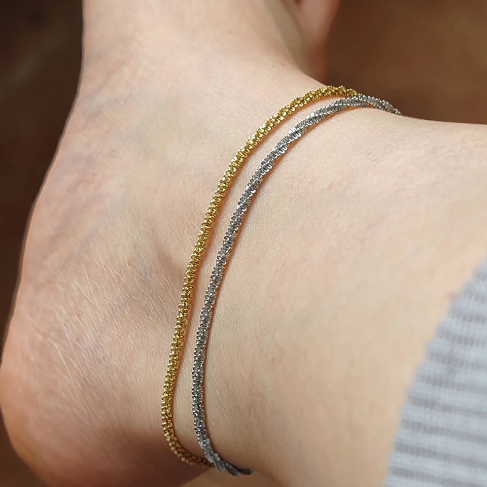 Gold Color Cauliflower Anklet Bracelet