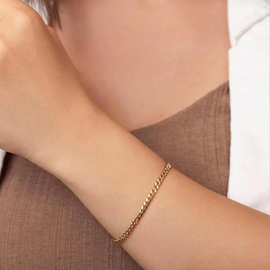 Classic Cuban Chain  Bracelet