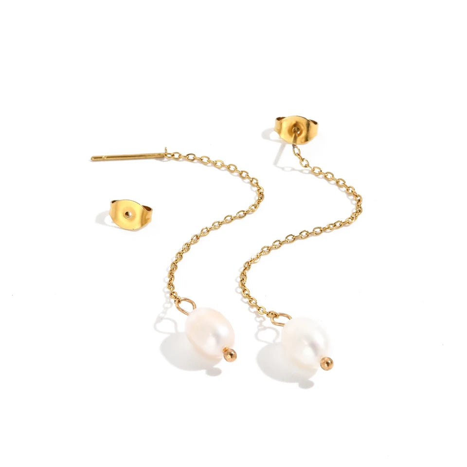 New Freshwater Pearl Earrings