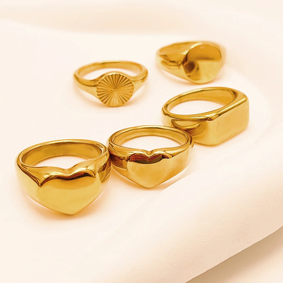 Couple Heart Ring
