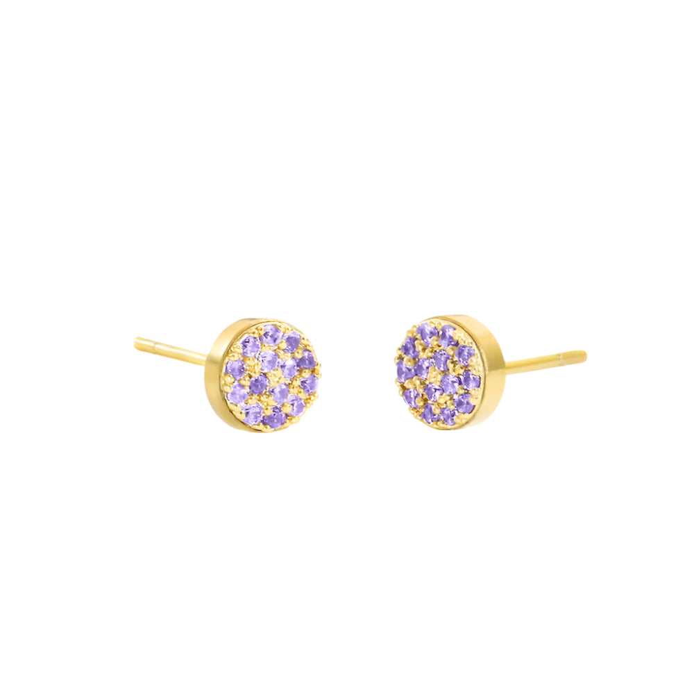 New Birthstone Pierced Earrings