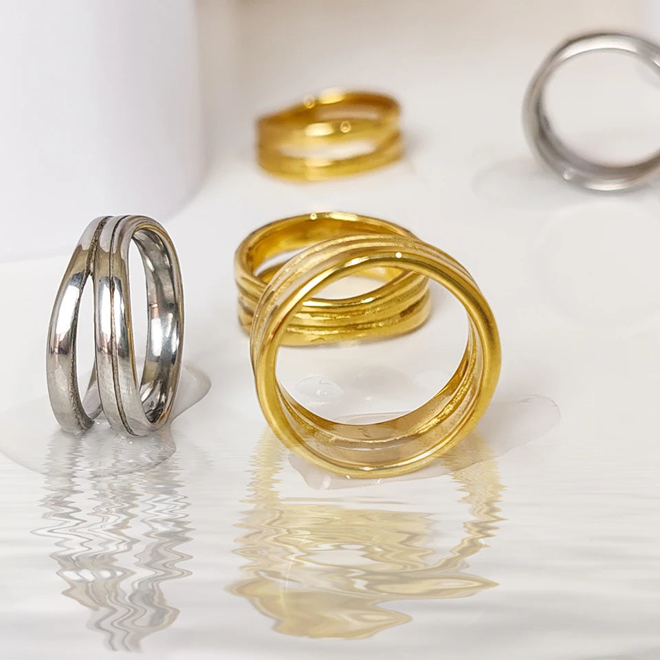 FashionMulti-layer Line Ring