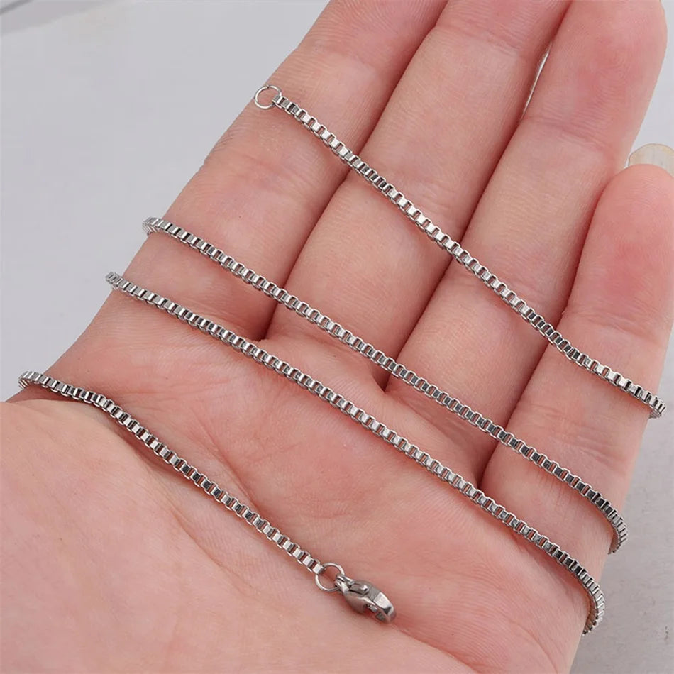 Snake Box Chain Chocker Necklace