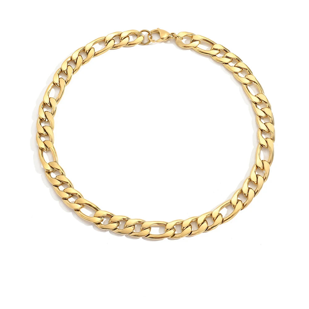 Figaro Link Chains Necklace