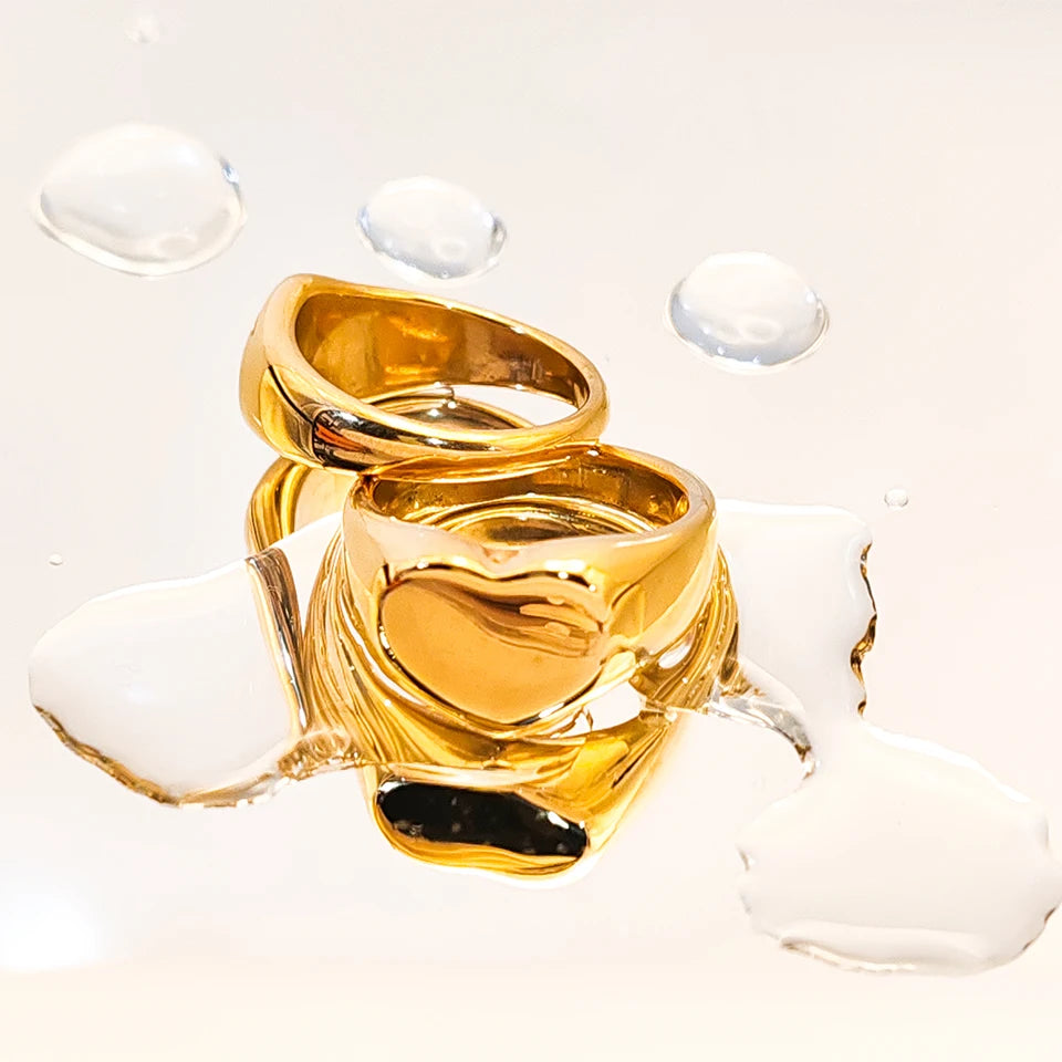 Couple Heart Ring