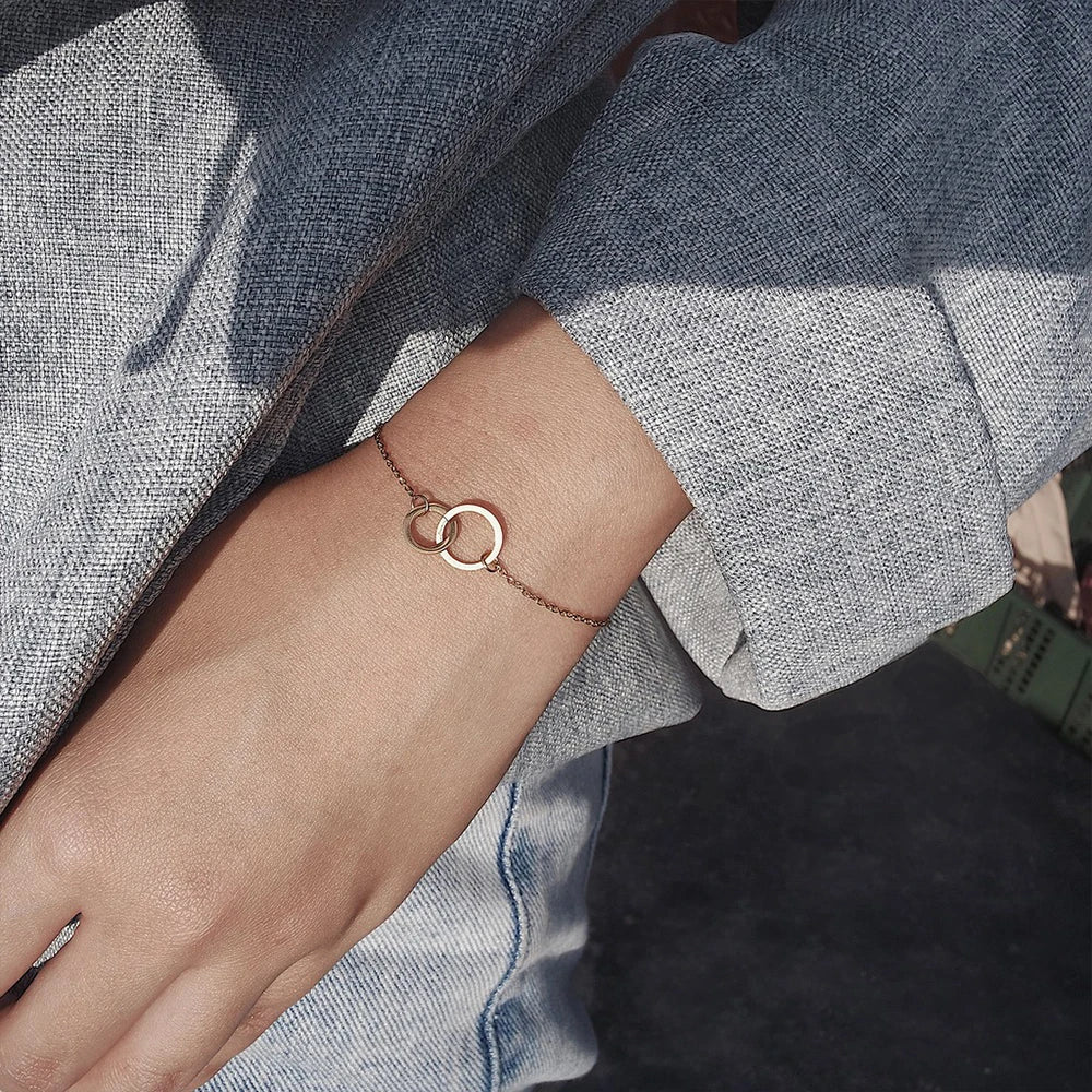 Circles Bracelet for Thin Bracelet Fashion