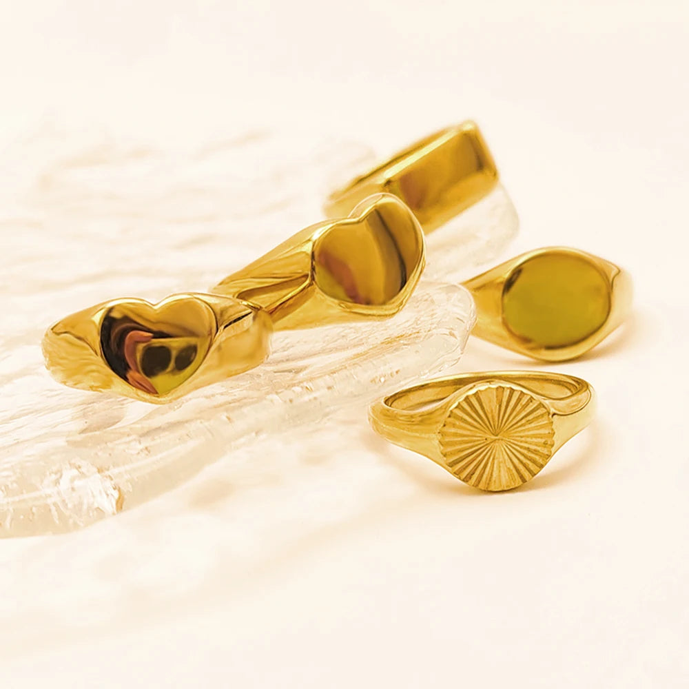 Couple Heart Ring