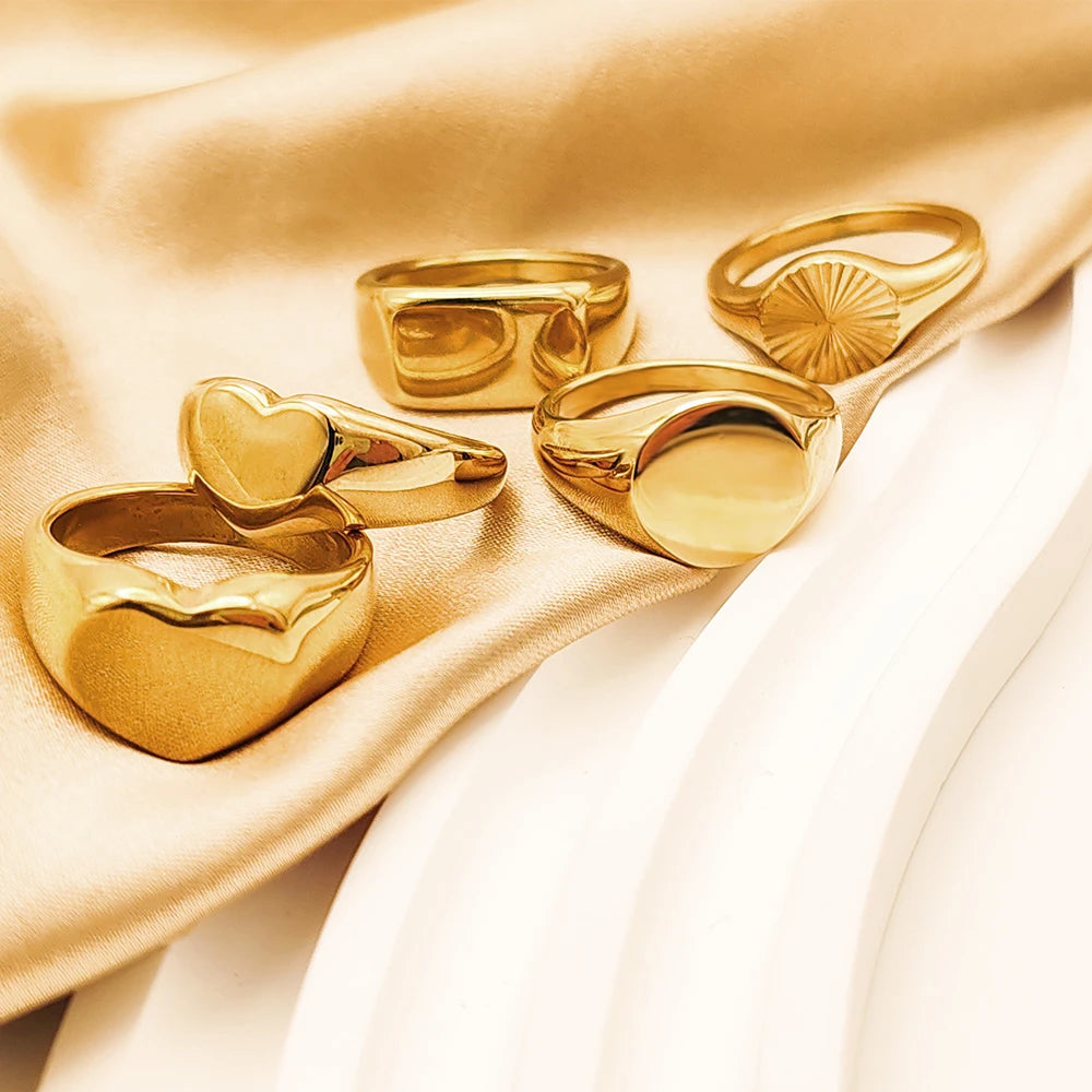 Couple Heart Ring