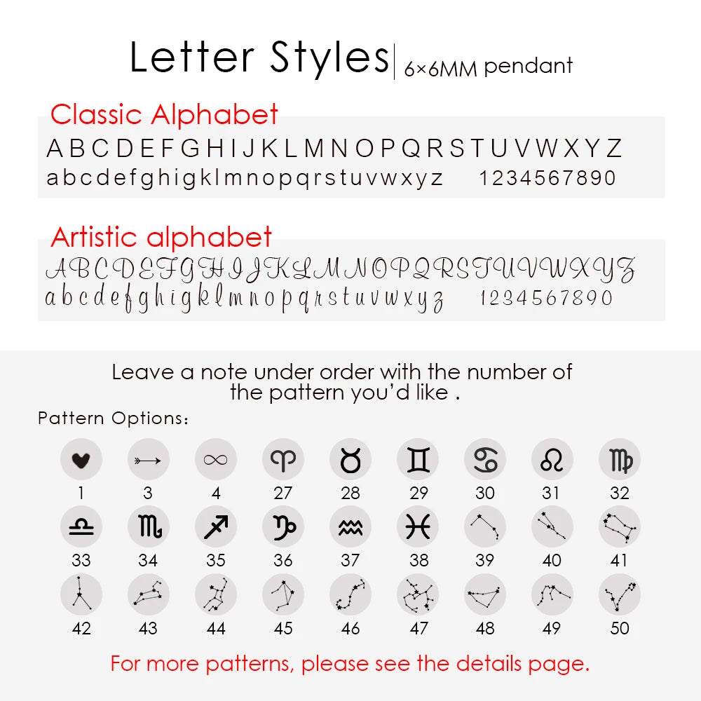 Letter Customized Name Necklace