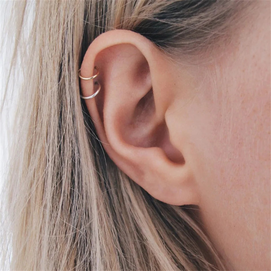 Trendy ear cuff earrings