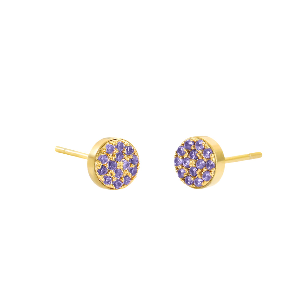 New Birthstone Pierced Earrings