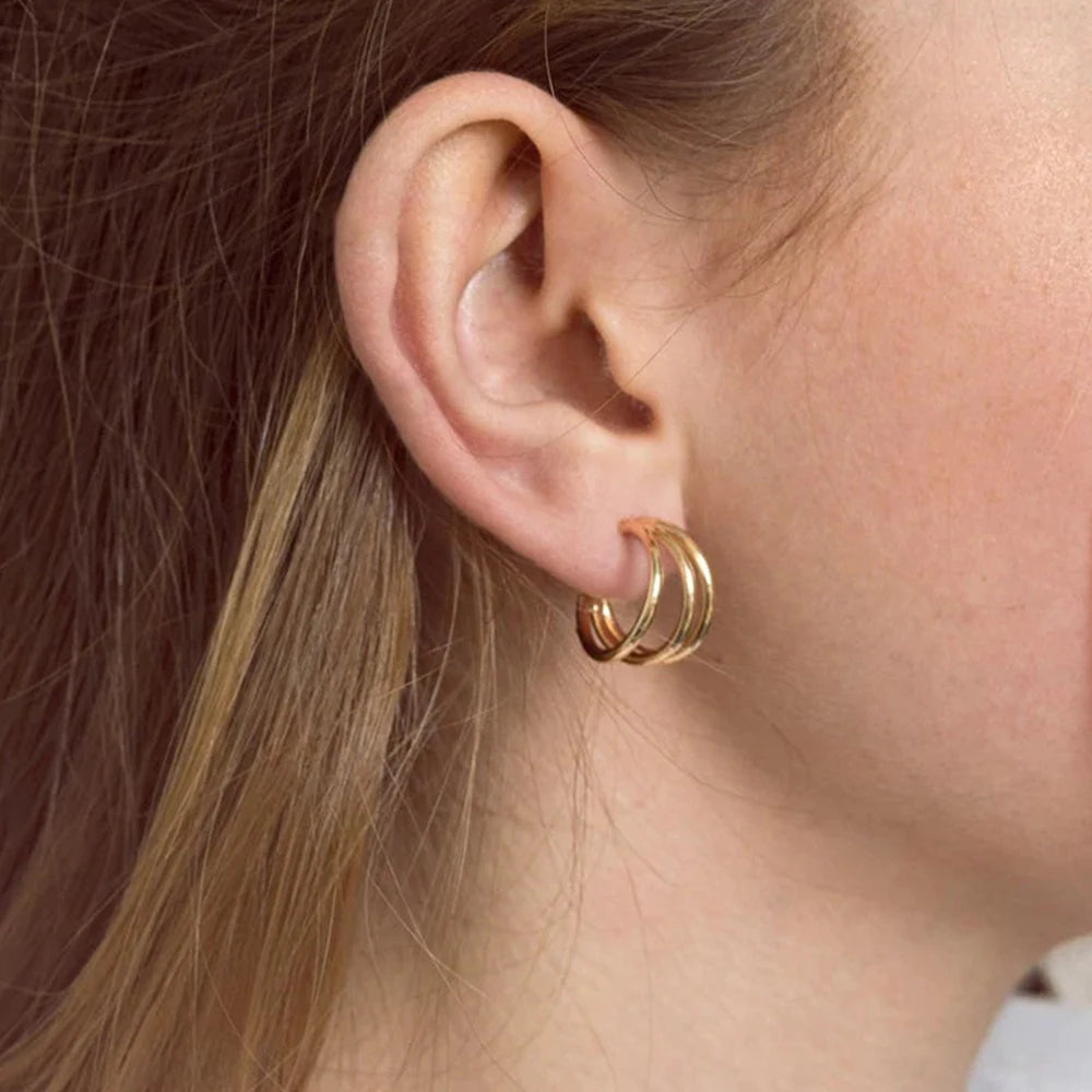 Fashion Jewelry Needle Hoop Earrings