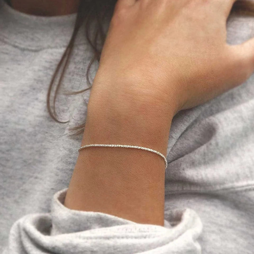 Twist chain Sparkling Rope chain