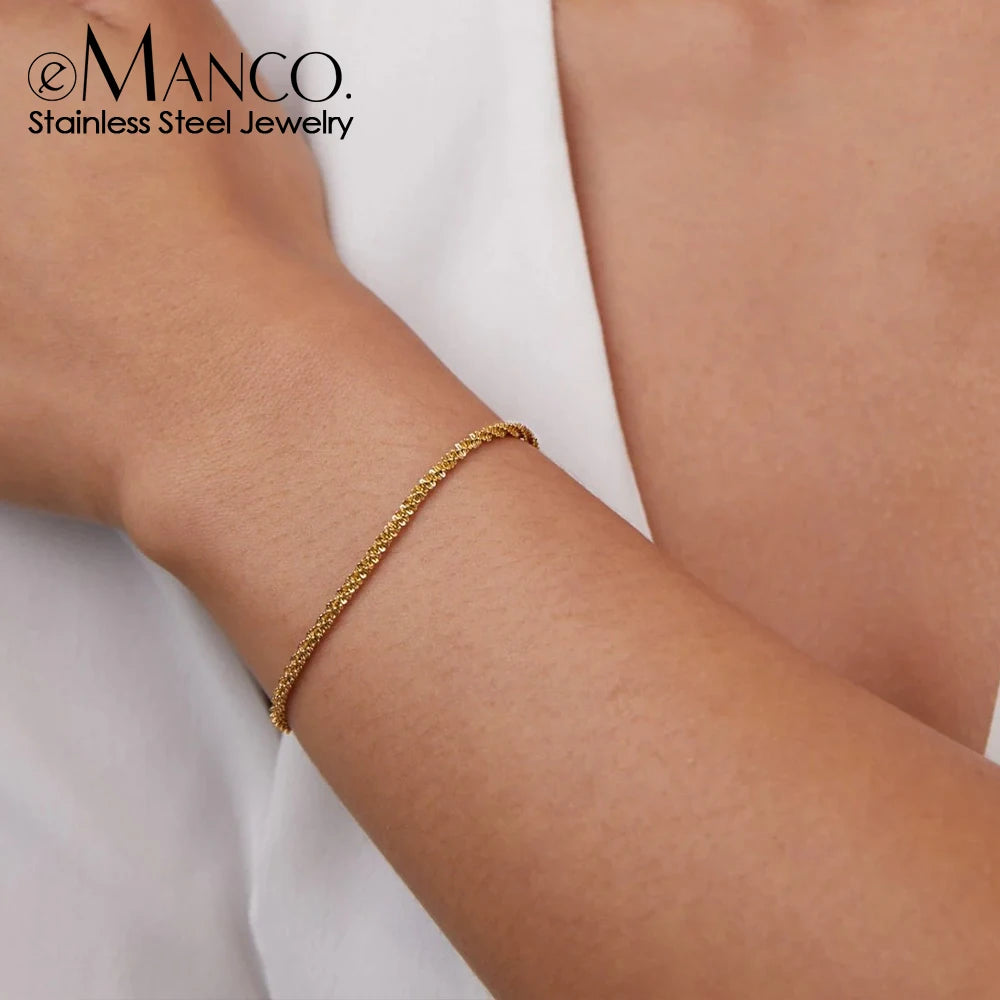 BELLUCCIE Silver Gold Colour Sparkling Gypsophila Adjustable Bracelet & Bangle For Women Fine Fashion Jewelry Wedding Party Gift