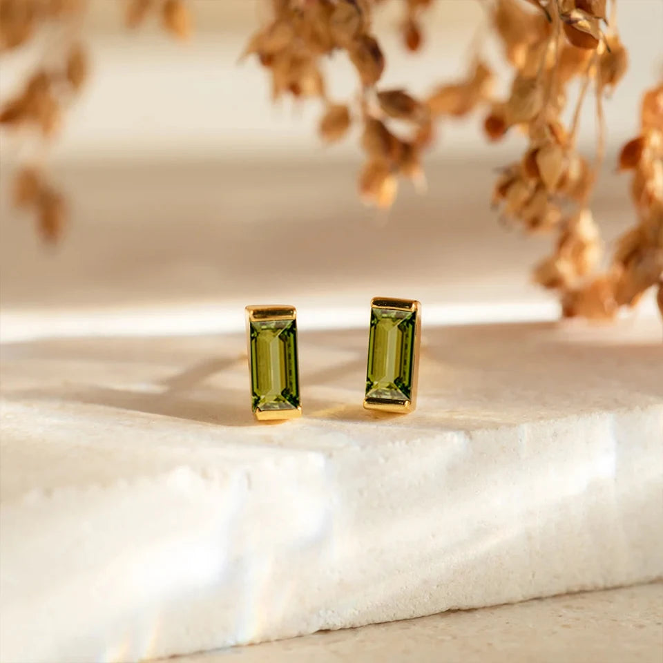 Colorful Birthstone Earrings