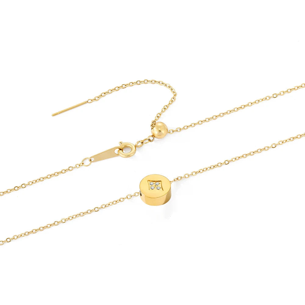 Simple Temperament Round Pendant Fashion
