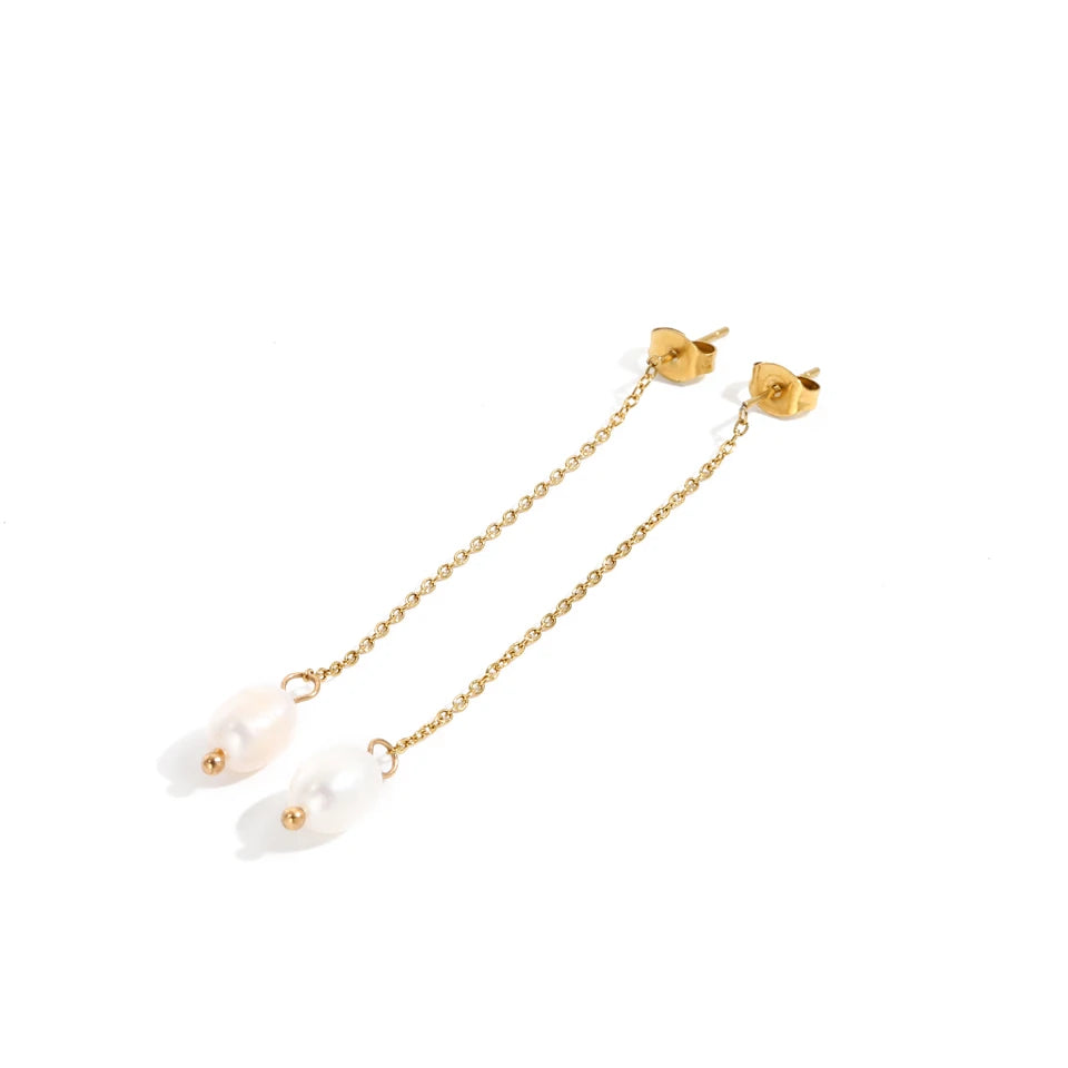 New Freshwater Pearl Earrings